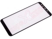 Protector de pantalla de cristal templado negro para Xiaomi Mi A2 / Mi 6X